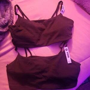 PINK Victoria's Secret Women's Black Bralette